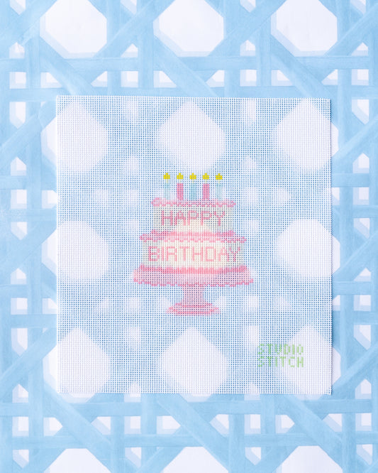 Pink Birthday Cake