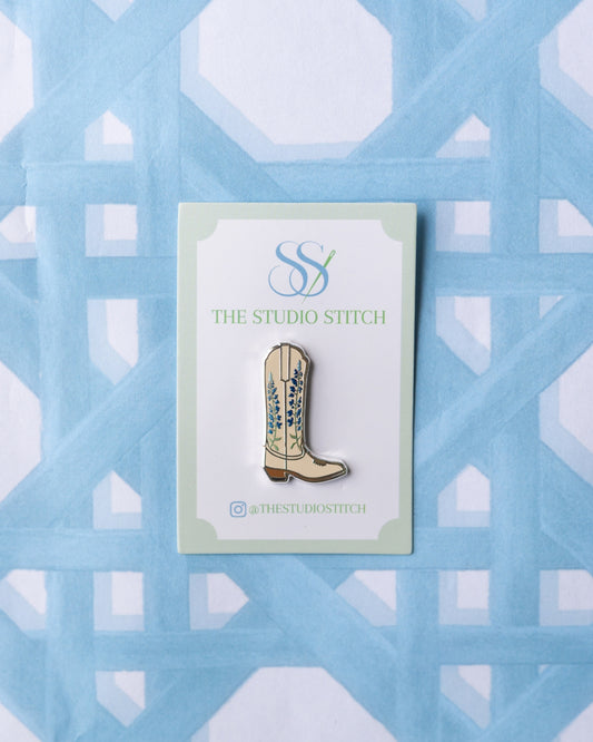 Bluebonnet Boot Needle Minder