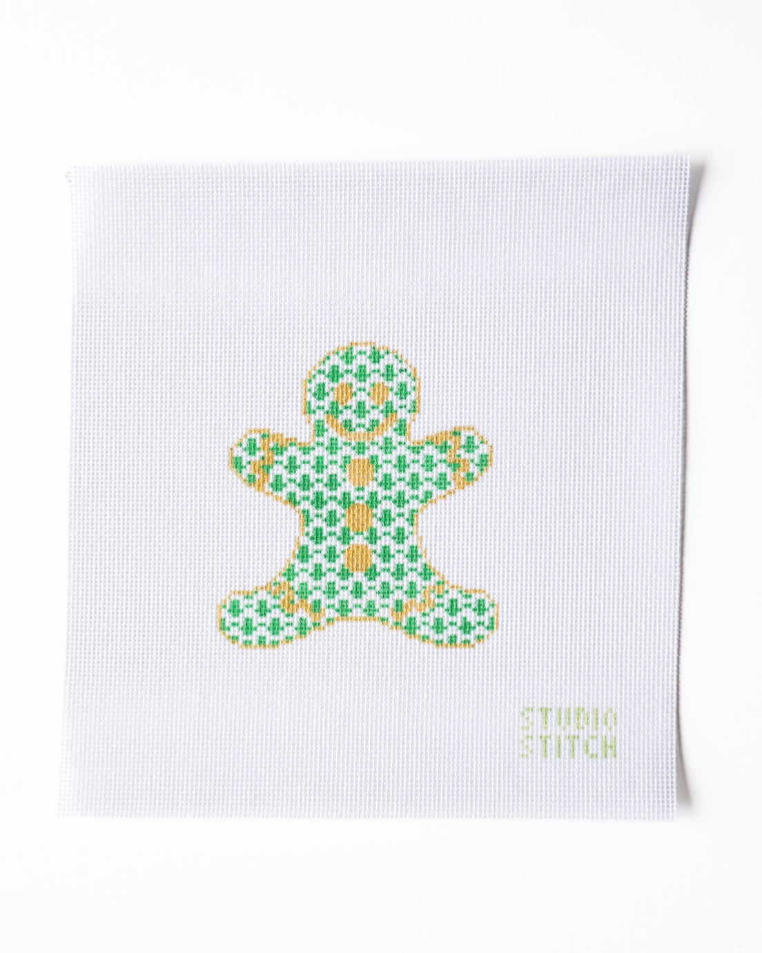 Green Herend Gingerbread Man