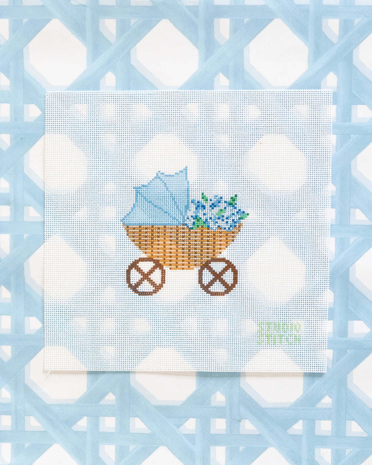 Blue Baby Carriage