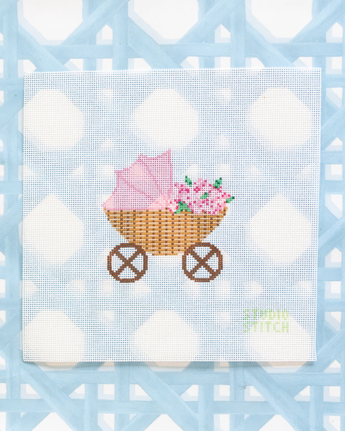 Pink Baby Carriage