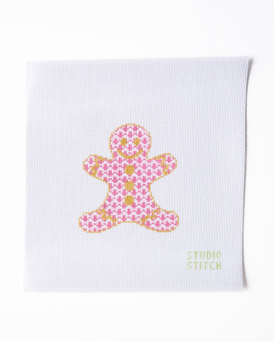 Pink Herend Gingerbread Man