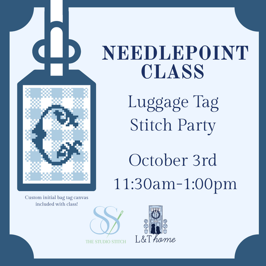 Lady and Tucker Bag Tag Class