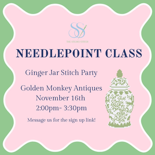 Golden Monkey Stitch Class